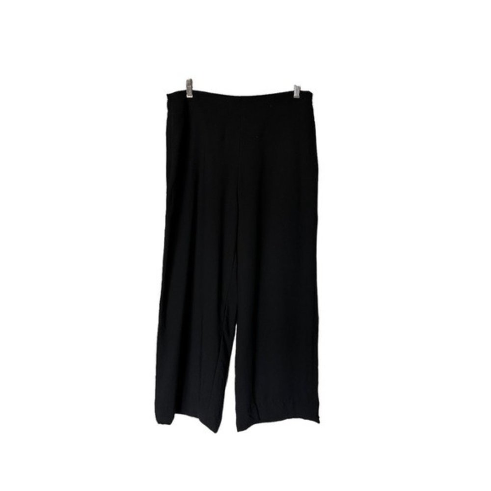 Eileen Fisher Black Professional Trousers Slacks Pants Size Small